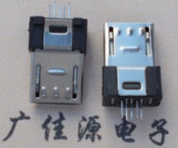 Micro USB公頭|180度直插針5P|厚度3.6不銹材質 Micro USB公頭|180度直插針5P|厚度3.6不銹材質