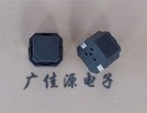 無聲輕觸開關6乘6乘5，帶倆個焊點，有4個透氣孔，八方型按鈕開關 