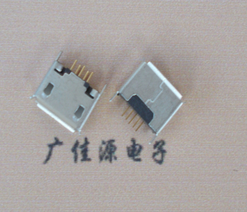 Micro USB180度立式母座邁克規格書,高優質小米移動電源接口