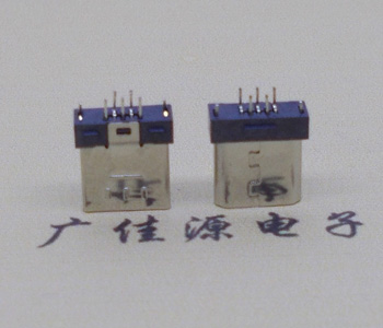 超短Micro USB 5P公頭夾1.0PCB板端子外露1.6MM 超短Micro USB 5P公頭夾1.0PCB板端子外露1.6MM