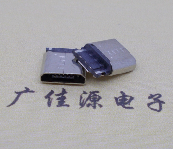 焊線式micro usb 2p防水封孔邁克充電母座