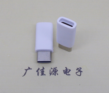 Micro 5pUSB 母座轉Type-C24p公頭L=26mm二合一雙用接口