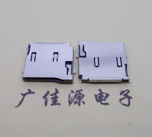TF PUSH 外焊8pin帶彈卡座 TF PUSH 外焊8pin帶彈卡座
